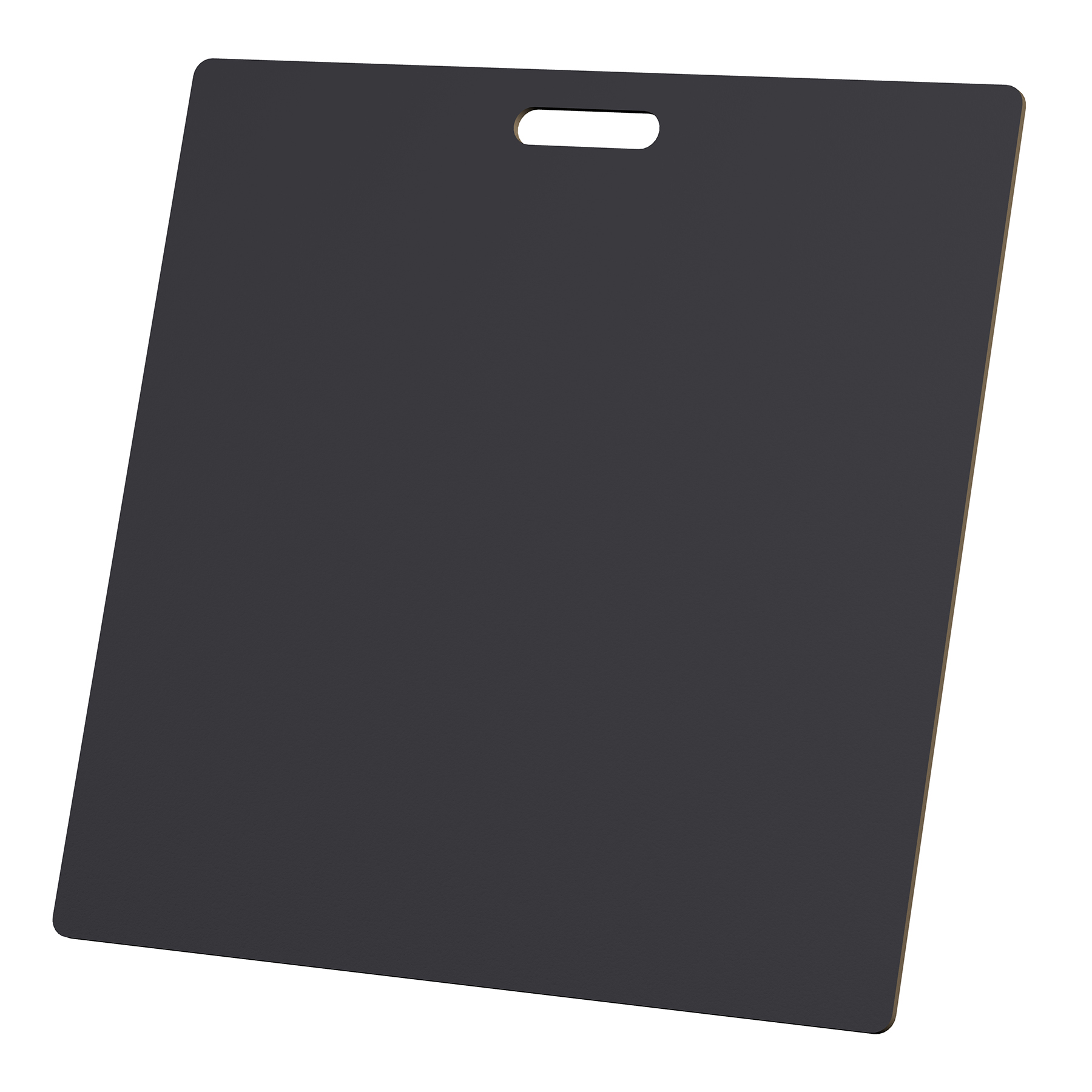 23.5 inch x 23.5 inch Black Sample Display Board for Tile Flooring Stone Wood